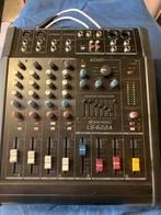 Powered PA mixer mengp.Omnitronc LS622 2x150w, Muziek en Instrumenten, Mengpanelen, Ophalen of Verzenden, Zo goed als nieuw, 5 tot 10 kanalen