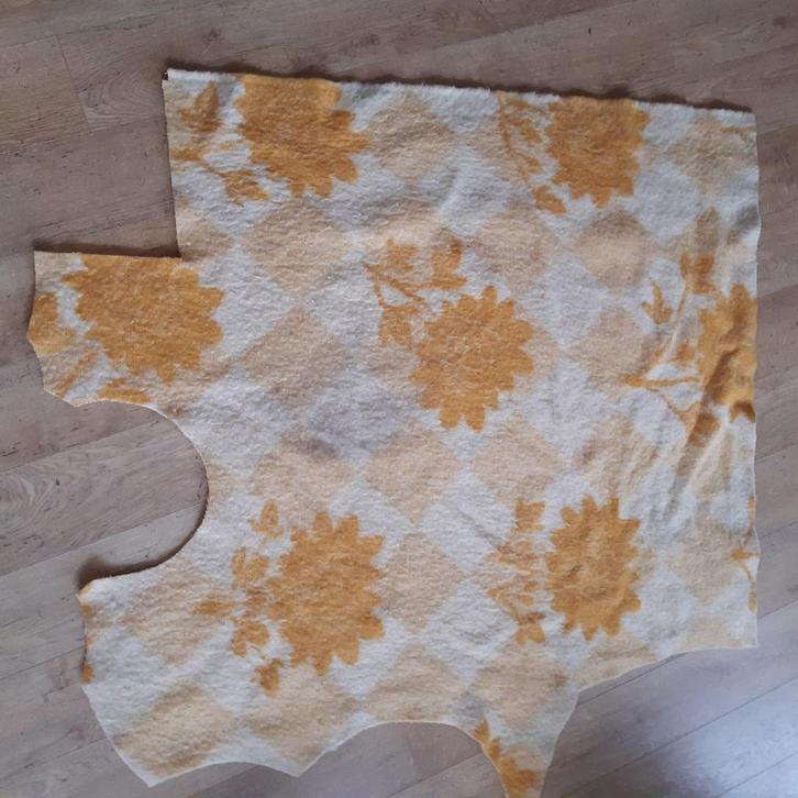 Restanten wollen dekens, Huis en Inrichting, Woonaccessoires | Plaids en Woondekens, Gebruikt, Ophalen of Verzenden