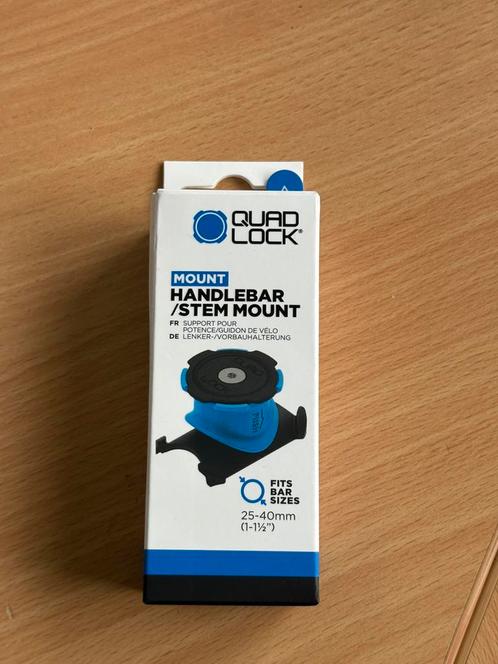 Quad Lock Handlebar Stem Mount Fiets, Telecommunicatie, Telefoonhouders, Nieuw, Auto, Ophalen of Verzenden