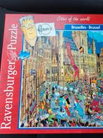 Ravensburger Puzzel - Brussel - Cities of the World, Ophalen of Verzenden, 500 t/m 1500 stukjes, Gebruikt, Legpuzzel