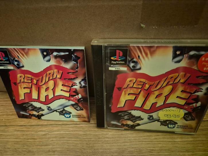 Return Fire ps1, Spelcomputers en Games, Games | Sony PlayStation 1, Zo goed als nieuw, Avontuur en Actie, 1 speler, Vanaf 3 jaar