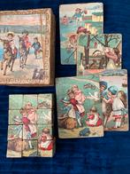 Prachtige antieke blokkendoos, Antiek en Kunst, Ophalen of Verzenden