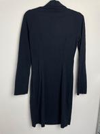 Irie Wash zwarte travelstof jurk watervalhals gedrapeerd M, Maat 38/40 (M), Irie Wash, Zwart, BOUTIQUE@irieparis.com