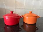 10 stoofpannetjes/cocottes, Huis en Inrichting, Ophalen of Verzenden, Zo goed als nieuw, Overige materialen