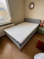 Ikea bed 140, Ophalen, Eenpersoons, Wit, 140 cm