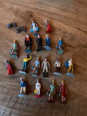 Vintage Miniatuur Figuurtjes Set beschikbaar voor biedingen