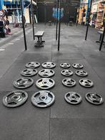 Muscle Power Halterschijven Set - 32 stuks, Sport en Fitness, Fitnessmaterialen, Ophalen, Gebruikt, Armen, Halterschijven