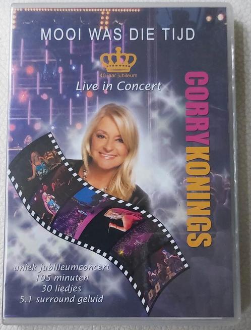 Corry Konings - Mooi Was Die Tijd - Live in Concert DVD, Cd's en Dvd's, Dvd's | Muziek en Concerten, Zo goed als nieuw, Muziek en Concerten