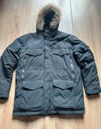 Zwarte lange donzen heren jas maat XL H&M, Zwart, Maat 56/58 (XL), Ophalen of Verzenden, Zo goed als nieuw
