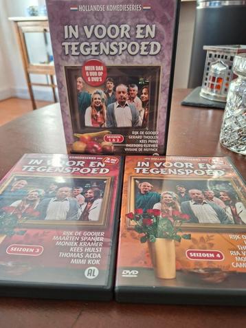 In Voor En Tegenspoed DVD Box - Seizoen 1 t/m 4 compleet beschikbaar voor biedingen