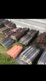 Gebruikte gevelpannen Sneldek & Neroma div. types & kleuren, Doe-het-zelf en Verbouw, Dakpannen en Dakbedekking, Ophalen, Gebruikt