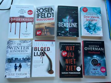 Verschillende thrillers beschikbaar voor biedingen