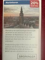 Martinitoren Groningen Voordeelbon, Tickets en Kaartjes, Drie personen of meer, Kortingsbon, Overige typen