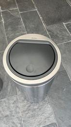 Brabantia prullenbak 23 - 30 liter, Huis en Inrichting, Woonaccessoires | Prullenbakken, Ophalen, Gebruikt, 50 tot 75 cm, 20 tot 30 liter