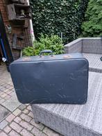 Oude koffer, Ophalen, Gebruikt, 50 tot 60 cm, Leer