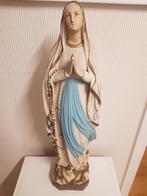 Mariabeeld  oud   gips.  63 cm hoog, Antiek en Kunst, Antiek | Religie, Ophalen of Verzenden