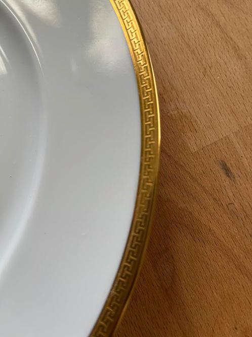 Heinrich & Co Selb Bavaria sevies met gouden meanderrand, Antiek en Kunst, Antiek | Schalen, Ophalen