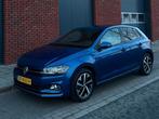 Volkswagen Polo Highline 1.0 TSI 95pk 2019, Voorwielaandrijving, 40 €/maand, USB, Blauw