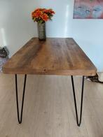 Mangohouten Eettafel - 140cm, Huis en Inrichting, Tafels | Eettafels, Ophalen, 100 tot 150 cm, 50 tot 100 cm, Zo goed als nieuw