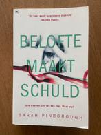 Belofte Maakt Schuld - Sarah Pinborough, Ophalen of Verzenden, Gelezen, Europa overig