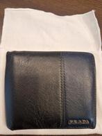 PRADA Man Wallet, Sieraden, Tassen en Uiterlijk, Portemonnees, Overige merken, Gebruikt, Zwart, Ophalen of Verzenden