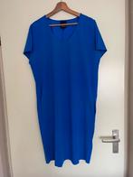 Japan TKY travelstof jurk maat xl., Kleding | Dames, Jurken, Blauw, Zo goed als nieuw, Maat 46/48 (XL) of groter, Verzenden