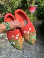 Handbeschilderde klompen, decoratieve tuinaccessoire, Minder dan 30 cm, Minder dan 60 cm, Rond, Ophalen of Verzenden