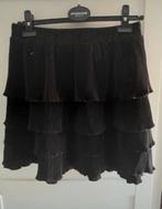 Zwarte rok met ruffles maat L - My Jewellery, My Jewellery, Zwart, Maat 42/44 (L), Ophalen of Verzenden