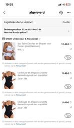 Body, Kleding | Dames, Ophalen of Verzenden, Zwart, Body of Korset