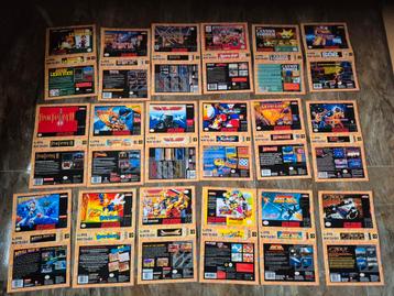 Veel super Nintendo inlays snes hoesjes beschikbaar voor biedingen