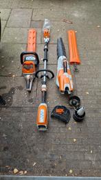 STIHL Accu Machine Set - OPKNAPPER, Tuin en Terras, Ophalen, Gebruikt, Accu, STIHL