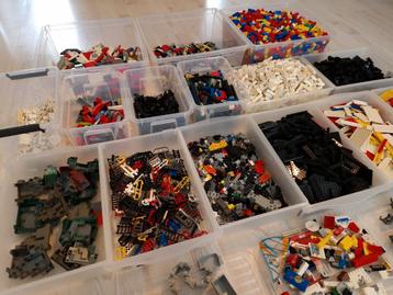 Lego losse onderdelen plaatjes/blokjes/hekjes/berg beschikbaar voor biedingen