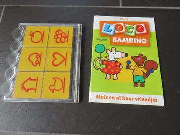 Bambino loco basisdoos en boekje Muis 3-5jaar. beschikbaar voor biedingen