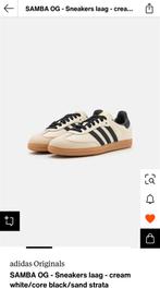 Adidas samba cream/white, Kleding | Heren, Schoenen, Ophalen of Verzenden, Zo goed als nieuw, Wit
