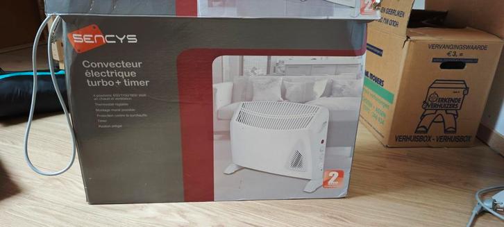 Vector Kachel - Elektrische Convector, Huis en Inrichting, Kachels, Zo goed als nieuw, Vrijstaand, Overige soorten, Elektrisch