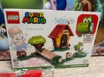 Nieuwstaat Lego Mario 71367 - Mario's Huis & Yoshi, Ophalen of Verzenden, Nieuw, Complete set, Lego