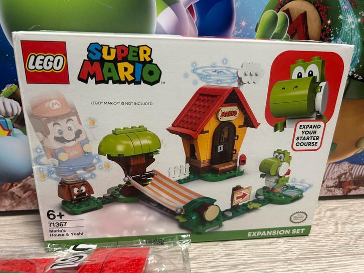 Nieuwstaat Lego Mario 71367 - Mario's Huis & Yoshi, Kinderen en Baby's, Speelgoed | Duplo en Lego, Nieuw, Lego, Complete set, Ophalen of Verzenden