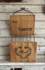 Wandorganizer Jute met Metalen Frame - Courrier & Mail, Ophalen of Verzenden, Gebruikt