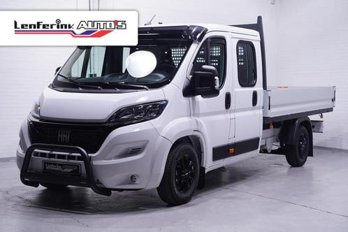 Fiat Ducato 2.2 Mjet 140 pk Dubbel Cabine 7p Black&White Edi, Auto's, Bestelauto's, Bedrijf, Te koop, ABS, Airbags, Airconditioning