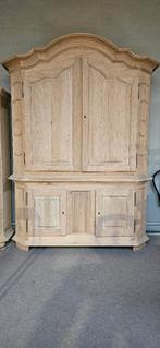 Eiken massieve halkast, Antiek en Kunst, Ophalen