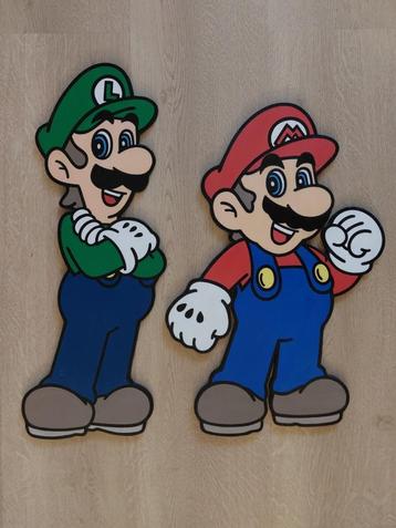 Super Mario en Luigi wandborden set voor € 42,95