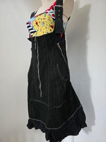 Marithe François Girbaud Jurk - Maat 38 - Donkerblauw beschikbaar voor biedingen