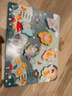 Houten steekpuzzel. Elfjes. Feeen., Ophalen of Verzenden, Zo goed als nieuw