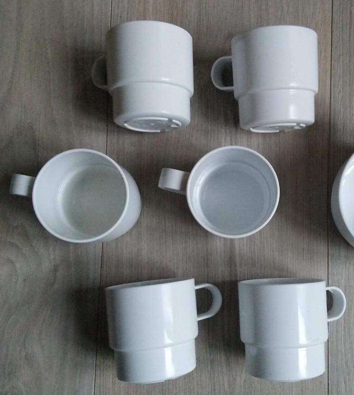 mepal rosti camping bekers kunststof ZGAN, Caravans en Kamperen, Kampeeraccessoires, Zo goed als nieuw, Ophalen of Verzenden