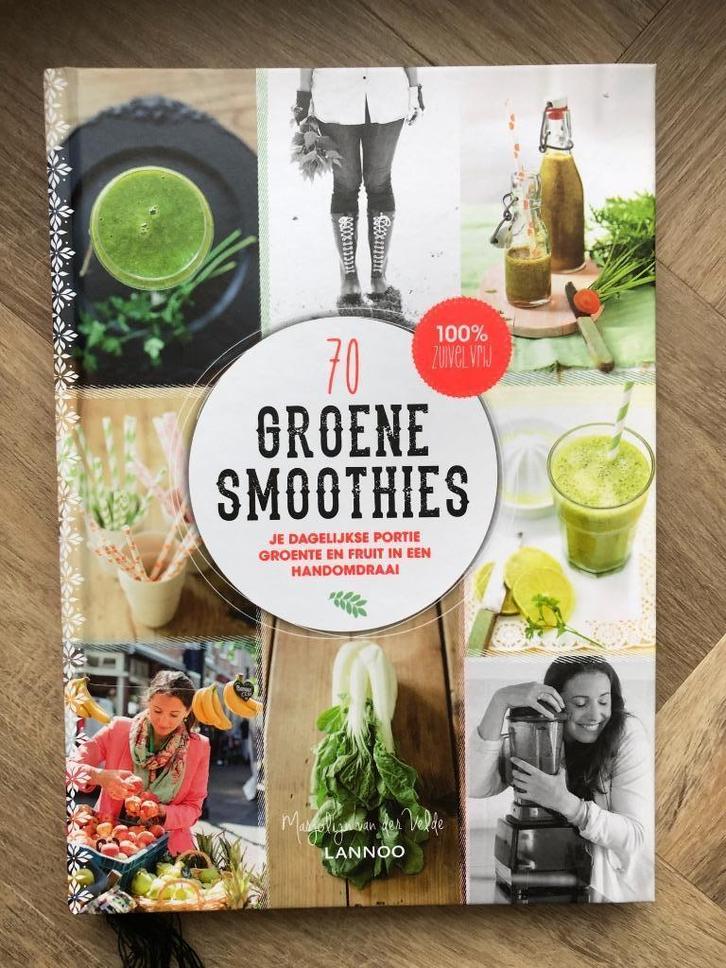 70 Groene Smoothies, Marjolijn van der Velde, Boeken, Kookboeken, Zo goed als nieuw, Overige typen, Nederland en België, Gezond koken