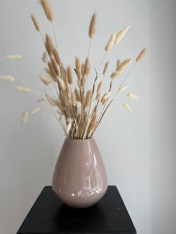 Vaas Riana ivory Ø18 x H20 cm (Tasman) - Vase the World, Huis en Inrichting, Woonaccessoires | Vazen, Nieuw, Overige kleuren, Minder dan 50 cm