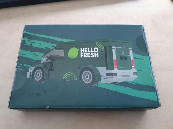 HelloFresh e-Vito bezorgbus bouwset - exclusief item, Verzamelen, Overige Verzamelen, Nieuw, Ophalen of Verzenden