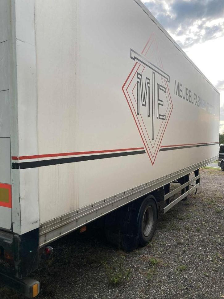 city trailer heel netjes bj 2000, Auto's, Vrachtwagens, Particulier, Overige merken, Diesel, Euro 6, Wit, Beige, Ophalen