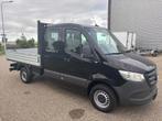 Mercedes-Benz Sprinter 317CDI Dubbelcabine Openlaadbak Airco, Gebruikt, Euro 6, 4 cilinders, Zwart