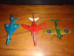 Matchbox Sky Busters - 3 Vintage Vliegtuigen, Ophalen of Verzenden, Gebruikt, 1:72 tot 1:144, Overige merken